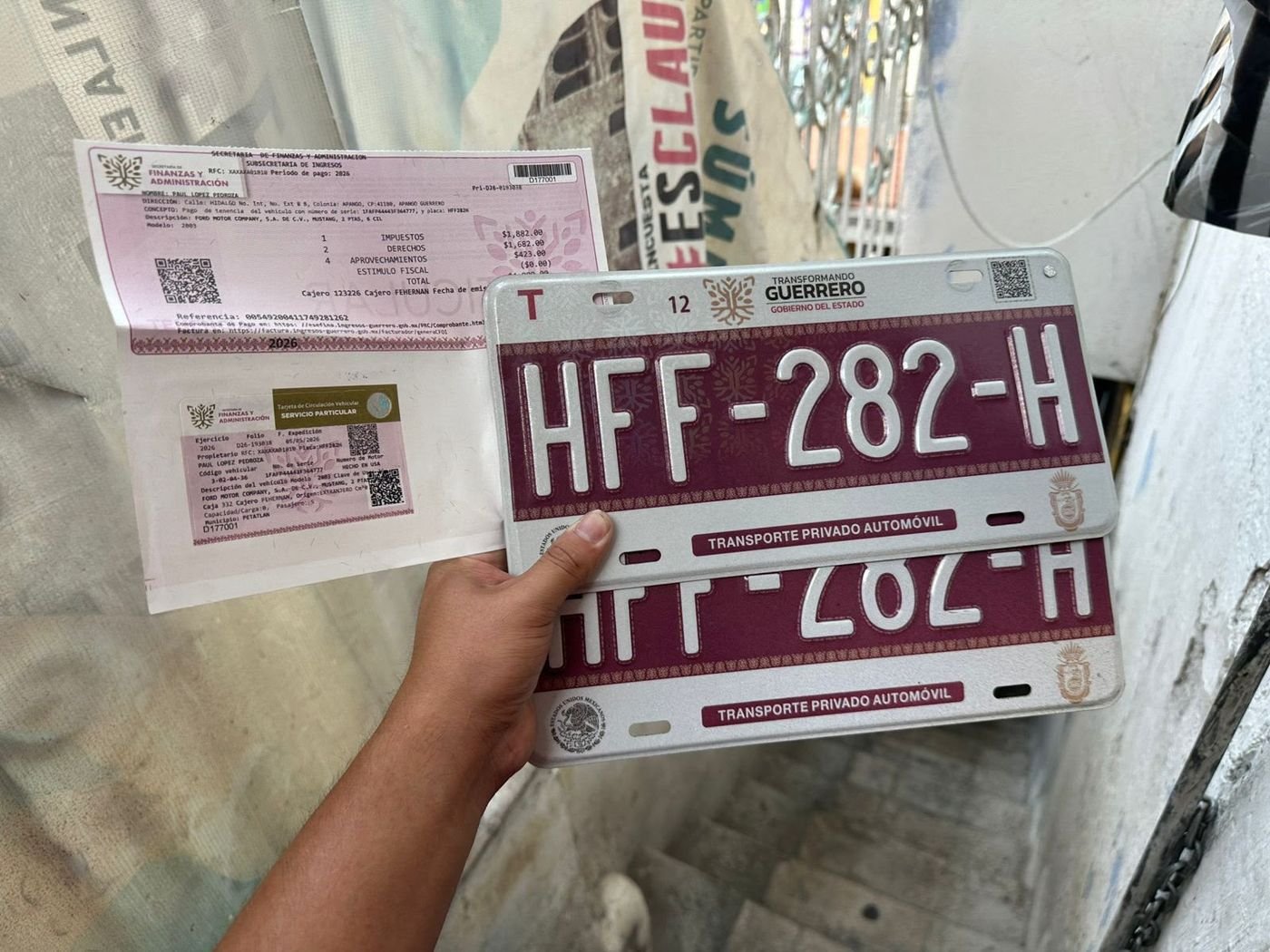 Tarjeta de Circulación y Láminas